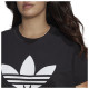 Adidas Γυναικεία κοντομάνικη μπλούζα Trefoil Tee (plus size)